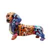 Kreative Dackel Hunde Ornamente Hauseingang Wohnzimmer Weinschrank Dekoration Büro Schreibtisch Harz Handwerk