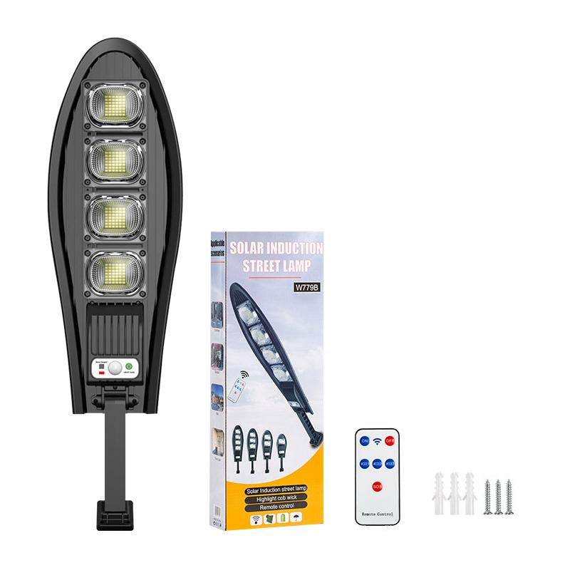 LED Solar Lights Outdoor Garden Street Light With Motion Sensor And Remote Control Waterproof Wall Light For Garage Floodlight