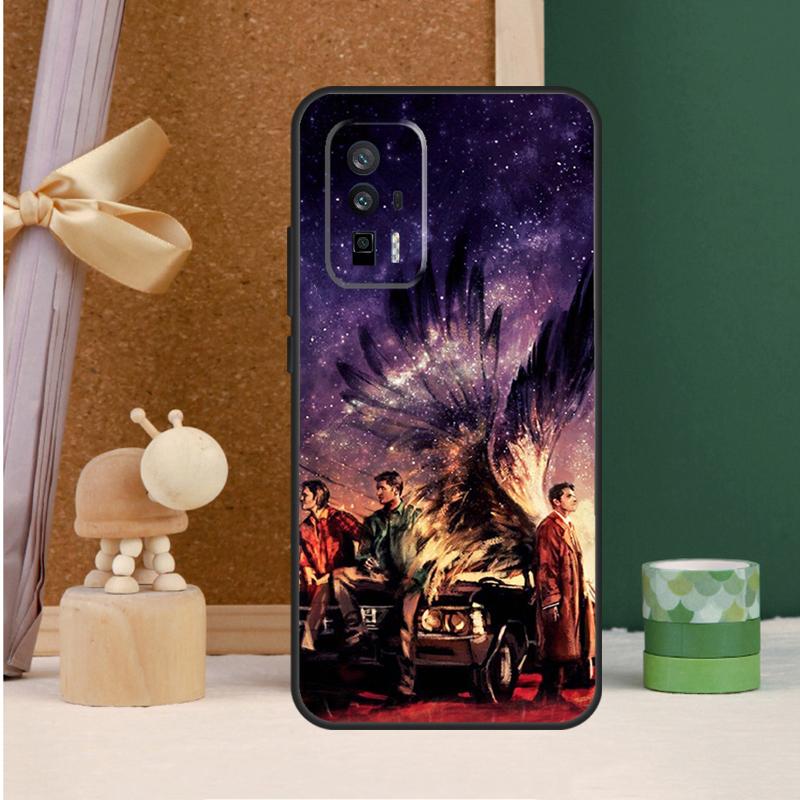 Angel Castiel Supernatural For POCO X6 Pro M6 X3 X5 F3 F5 M5s Cover For Xiaomi 13T 12T 11T 14 Pro 12 13 Lite Case