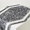 Daks Navy Pattern Silk Blend Scarf Dcsc6e490n2
