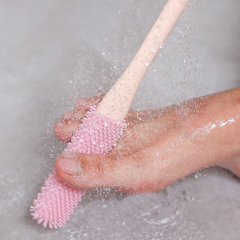 Toe Cleaning Brush Toe Seam Scrubbing Brush Anti-Itch Foot Scrubber Skin Exfoliation Feet Cleaner Remove Dead Skin Tools
