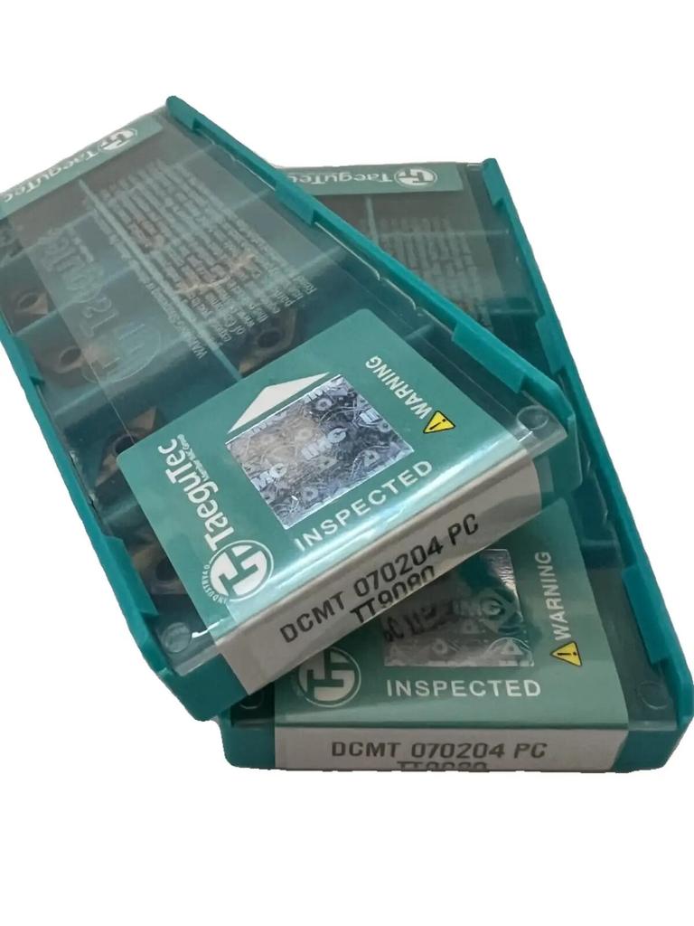 DCMT070204PC TT9080 / Industrial indexable Carbide Inserts 10 Pcs