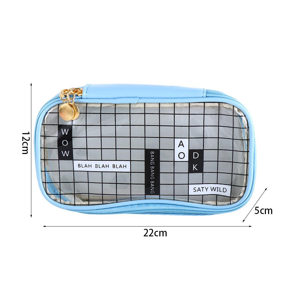 Printed Student Korean Style Children Pencil Pouch Stationery Bag Pen Bag Desktop Storage Bags