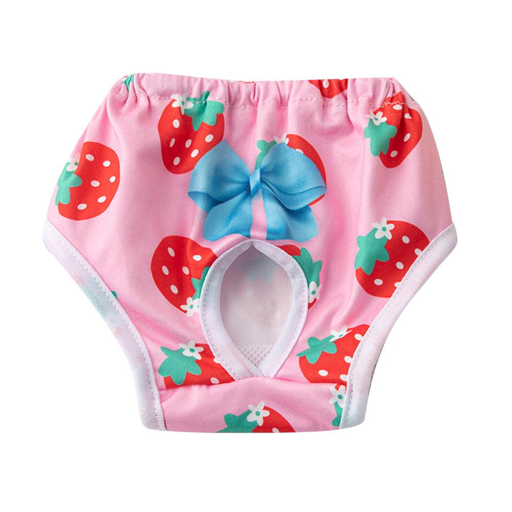 Pet Physiological Pant Dog Diaper Sanitary Washable Female Dog Shorts Panties Menstruation Underwear Briefs Pet Products