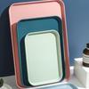 Rectangular Tray Plastic Restaurant Household Cup Tea Tray Catering Fast Food Barbecue Tray Kitchen Supplies