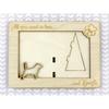 Beagle – Photo frame, engraved wooden frame | Art-Dog