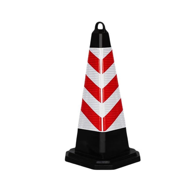 Reflective Rubber Square Traffic Cone