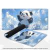 Large XXL Deskmat Cute Sleeping Cat Panda Cartoon Anime Art Mouse Pad Non-Slip Rubber Computer Keyboard Gaming Desk Mouse Mats