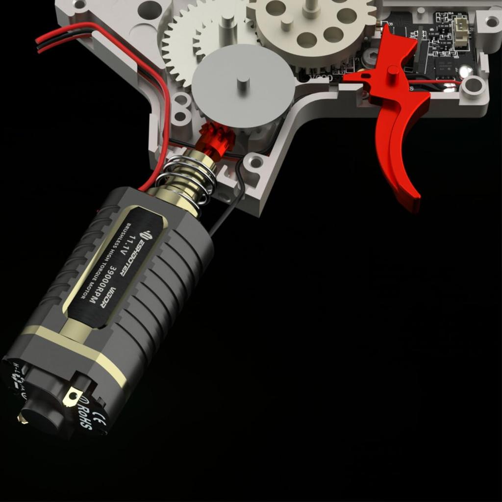 Eshooter Kestrel V2 BASIC Electric Gun with Electronic Trigger Ver. 2 (Official Japanese Product/Rear Wiring) ETU Pre-cocked Kestrel V2