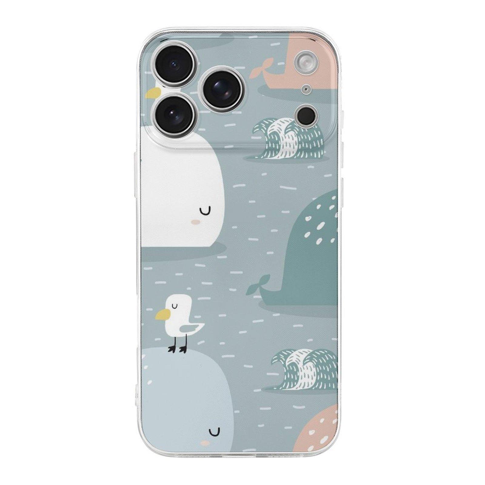 

1 Pack For Iphone 17/17Air/17Pro/17ProMax Ultra Thin TPU Shock Corner Case With Smooth Buttons, Anti-Yellow Body And Clear Fit IPHONE-17ProMax