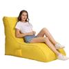 Jumbo Luxury Bean Bag Lounger with Beans Filled (Ready to Use)for Home, Office, Bedroom, Playroom, Living Room, Lounge Seating Color Yellow