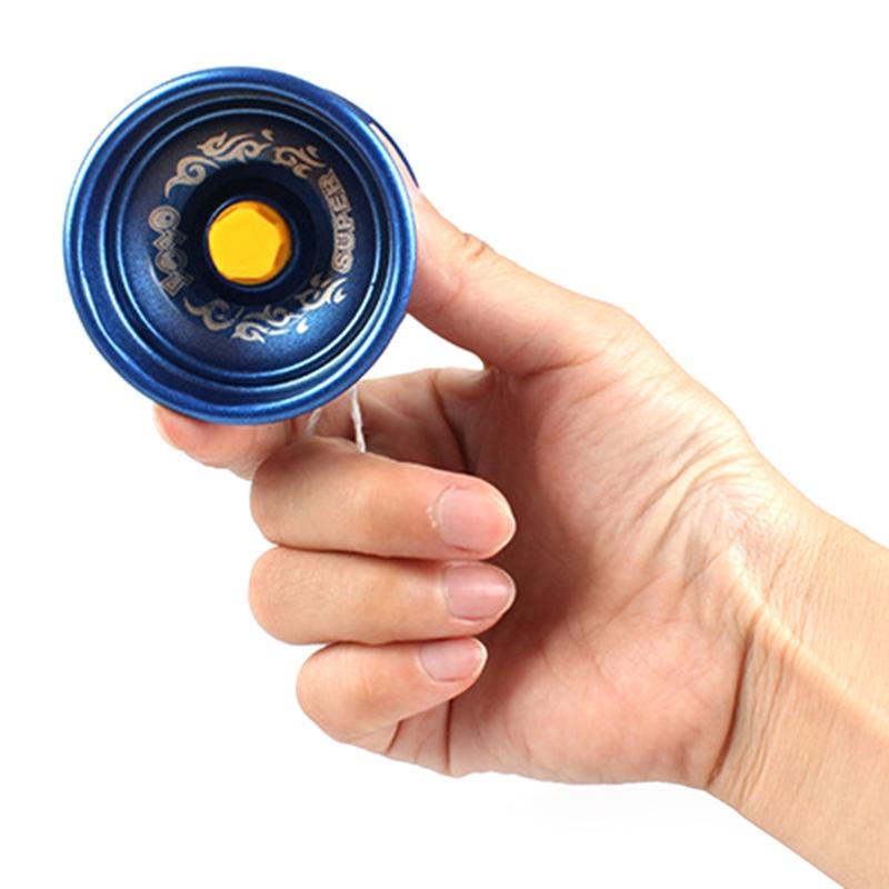 Fascinating Alloy Yo-Yos High Performance Professional YoYo High-speed Ball Bearings Various for Play Ways Random Colors