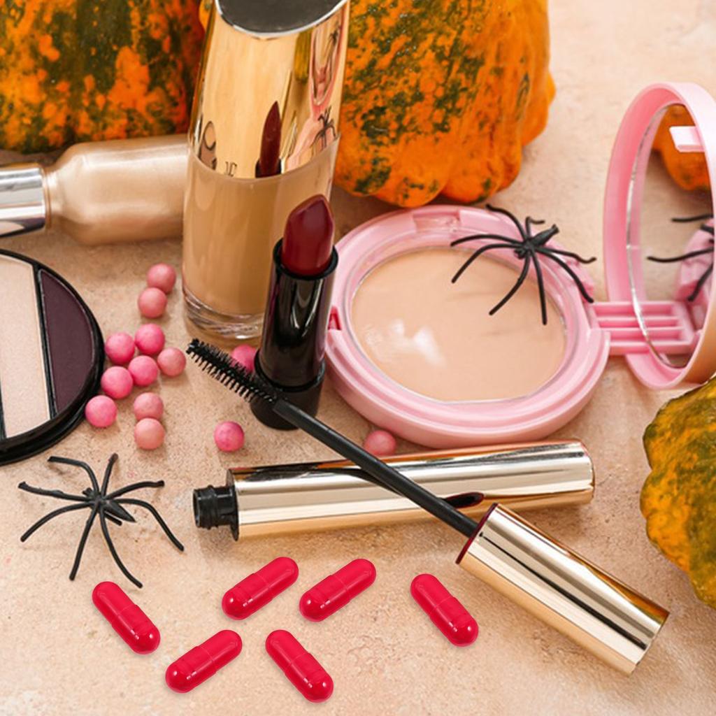 24pcs Realistic Fake Blood Pills Vampire Capsules Horror Scary Funny Trick Toys Halloween April Fools Day Party Props for Adults