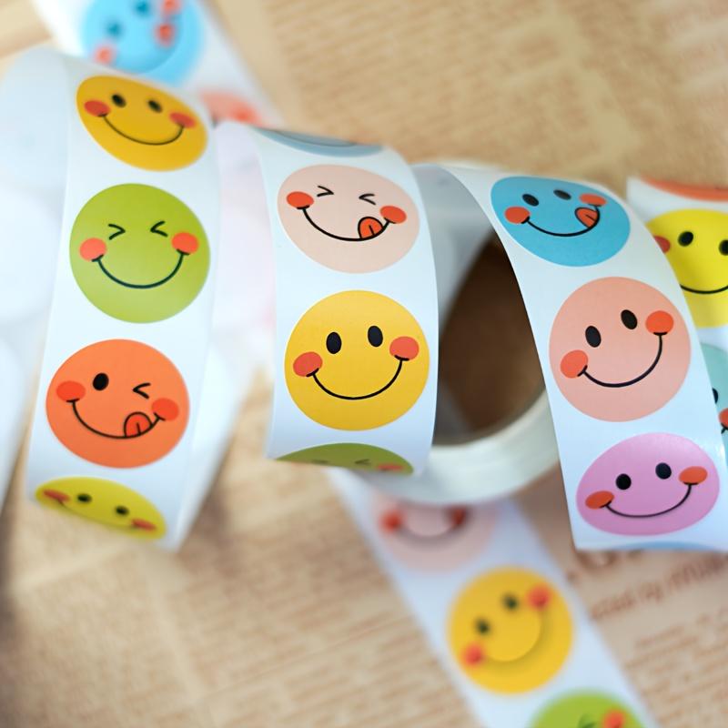 1000pcs Macaron Colors Colorful Round Stickers Self-Adhesive Labels Scrapbooking Planners Envelopes Gift Wrapping Craft Supplies