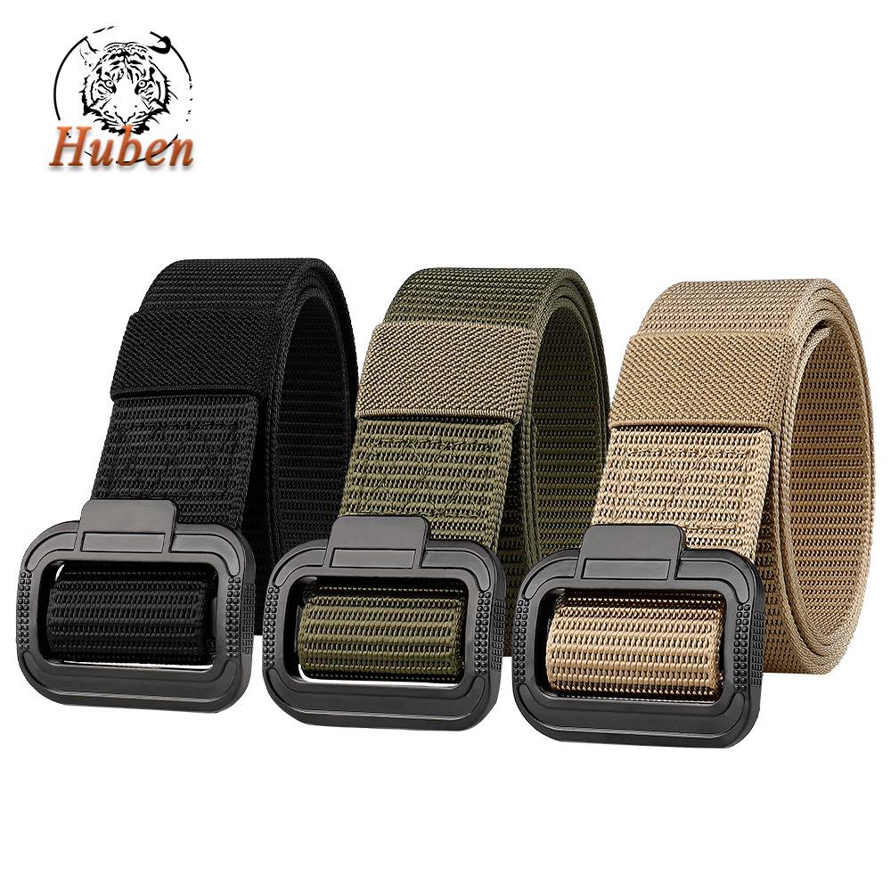 3,8 cm Taktischer Nylongürtel mit Legierungs-Leiterschnalle