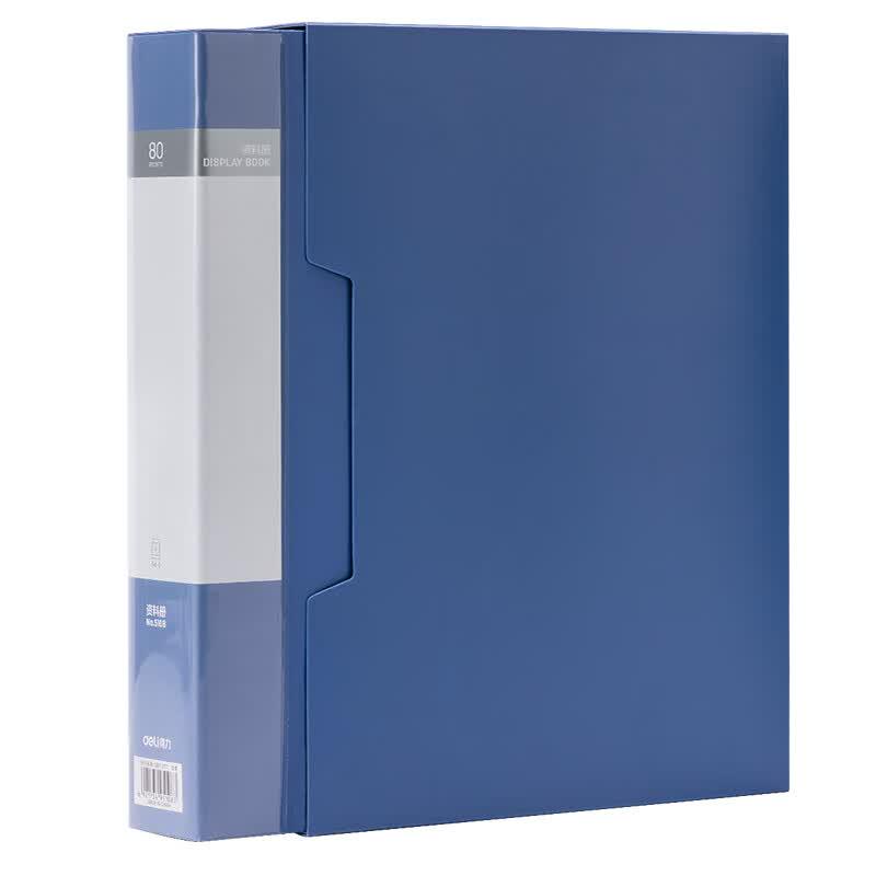 Deli A4 Loose-Leaf Document Folder with Pockets