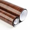 DIY Holzmaserung Vinyl Aufkleber Abziehbild Wrap Folie für Autoinnenraum Echtholzeffekt Wasserdicht Hochglänzend 1M Länge