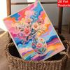 Handmade Pearl Painting Kit Vibrant Floral Vase DIY Frameless 3D Bead Art Canvas Creative Leisure Home Decoration Gift