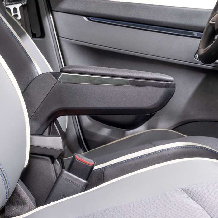 RATI ARMSTER S Accoudoir DACIA SPRING 2021-2024 [noir,cuir Végétalien]