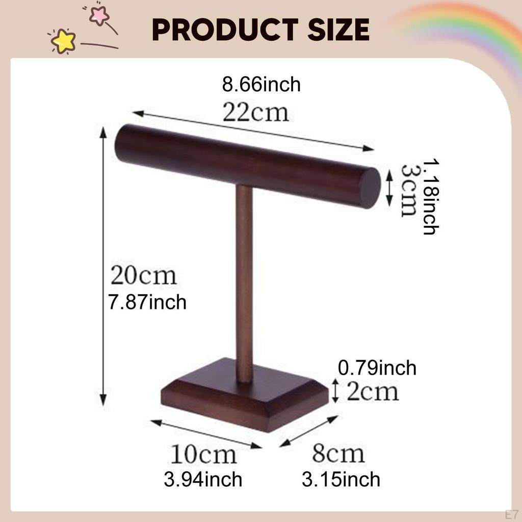 Necklace Display Stand Base Jewelry Bracelet Hanger for Scarves