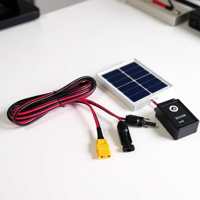 XT90H Female Input Cable for Solar Charging, Solar Side End Cord for Home Backup and Outdoor Generator Charging