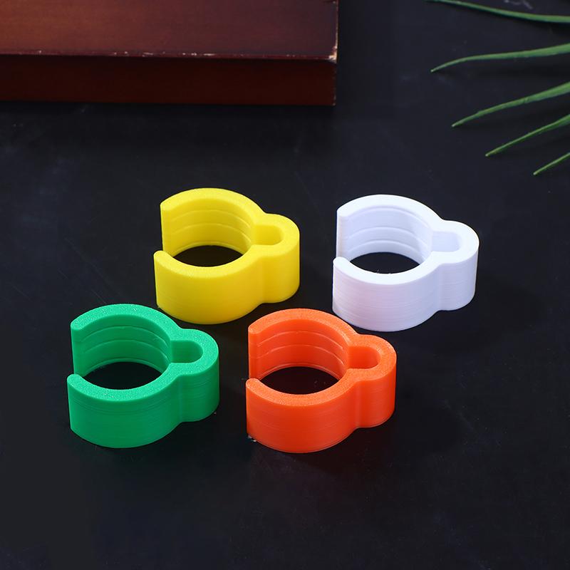 Set Coliere Plastic 27mm Clip Suport Cablu și Furtun Aspirator 10 Bucăți