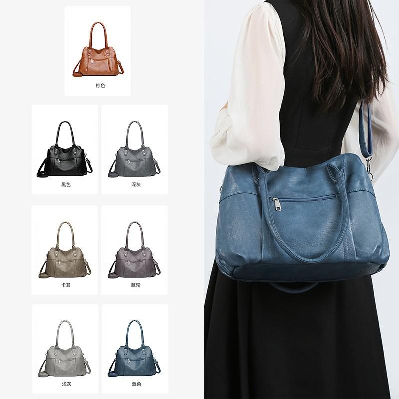 Women's bag tote bag new wind handbag retro large-capacity portable oblique span bag