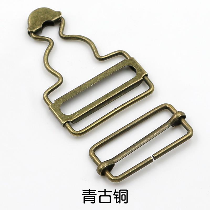 10Pcs Metal Overalls, Buttons, Gourd Buttons, Denim, Maternity Suspenders, Women'S Adjustment Buckles, Day Buckles