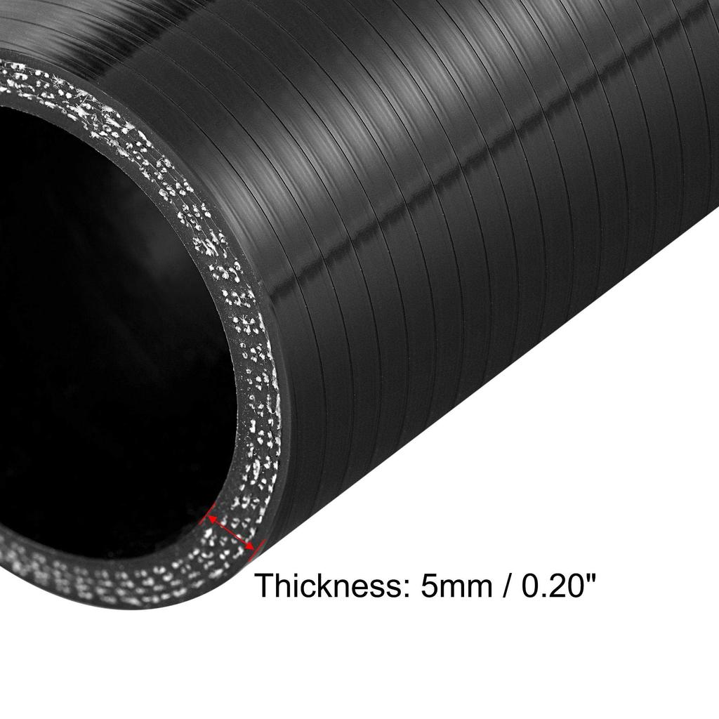 X AUTOHAUX Silicone Hose, Silicone Pipe, Radiator Hose, Inner Diameter 1.1 Inches (28 Mm),