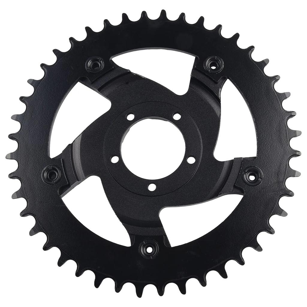 BAFANG BBSHD Chainwheel 42T 46T Aluminum Alloy Electric Bike Chainring for BBSHD Mid Drive Motor Replacement Sprocket 1000W