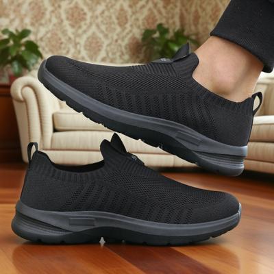 Men'S Soft Soled Walking Shoes New Lightweight Comfortable Classic Timeless Lazy People Be Used  Outdoor Tennis Fitness Sneakers