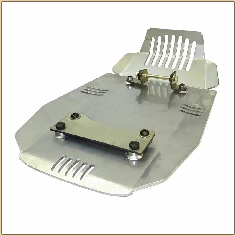 Motorcycle modification engine protection chassis lower diffuser suitable for BMW Latte R NINE T R9T chassis protection серебряный