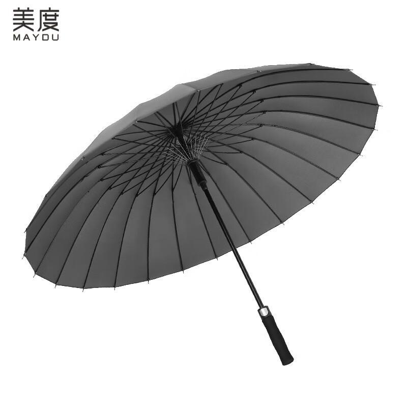 24-Rib Automatic Long Handle Business Umbrella
