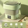 Compact Energy-Saving Automatic Washing Machine with Drain Basket for Underwear & Socks