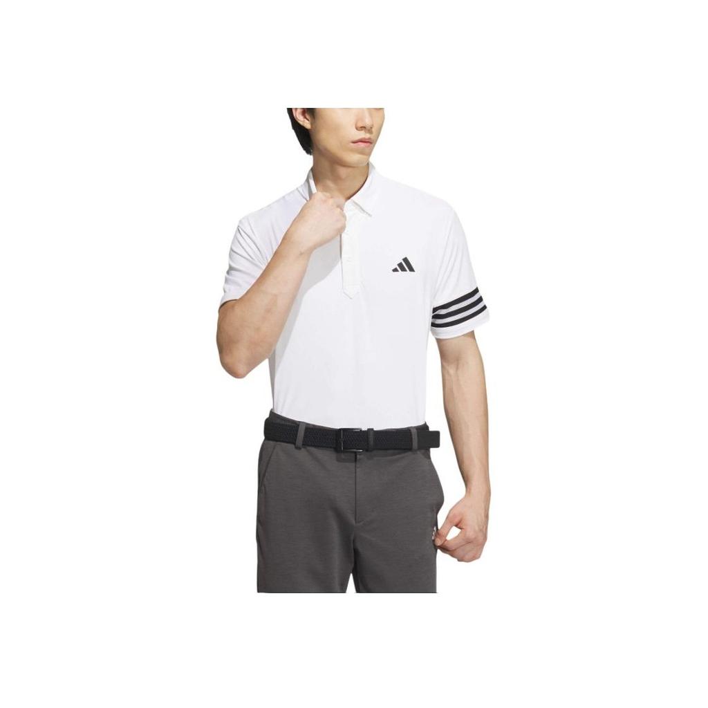 Adidas Aeroready Color Block Short Sleeve Polo Shirt Men Polo Shirts White IN9058