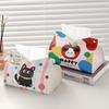 Dopamine Cartoon Tissue Box: Cute Pull-Out Storage for Home or Office