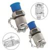 Galvanized Steel Hydraulic Adapter Burr-free Thread High Temperature Fitting M16x2 Hose Fitting Adapter Fast Rotation Design