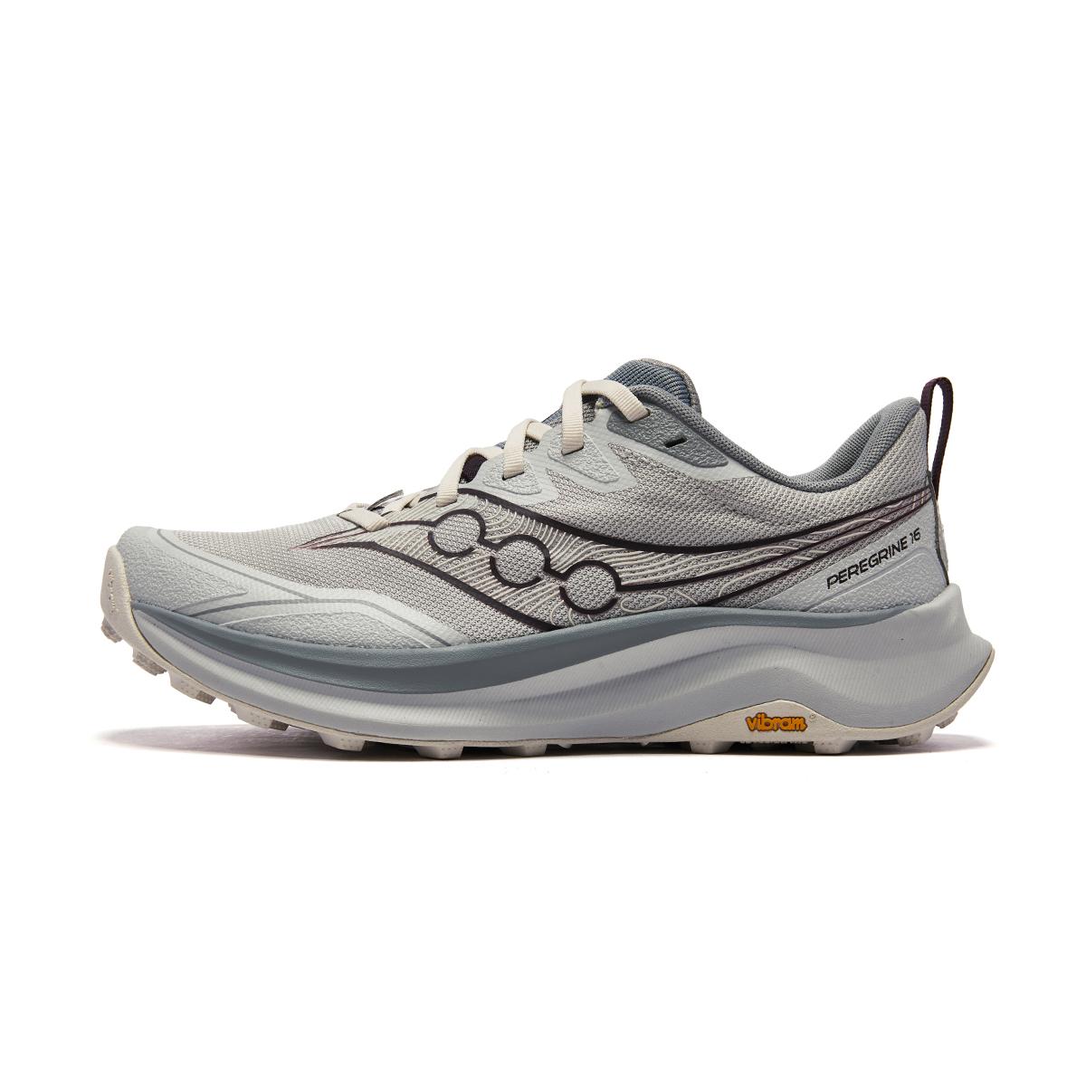 Saucony PEREGRINE Falcon 16 Trail Running Shoes Unisex Gray S102074-1002 37