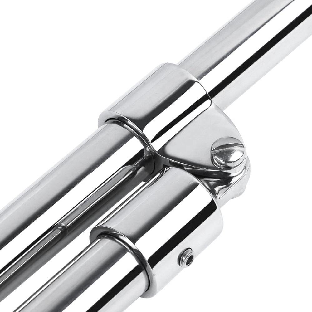 Pair of O.D. 19/20/22/25/30/32/38mm Boat Awning Umbrella Accessories Yacht Hardware 316 Stainless Steel Fixed Bracket Clamps