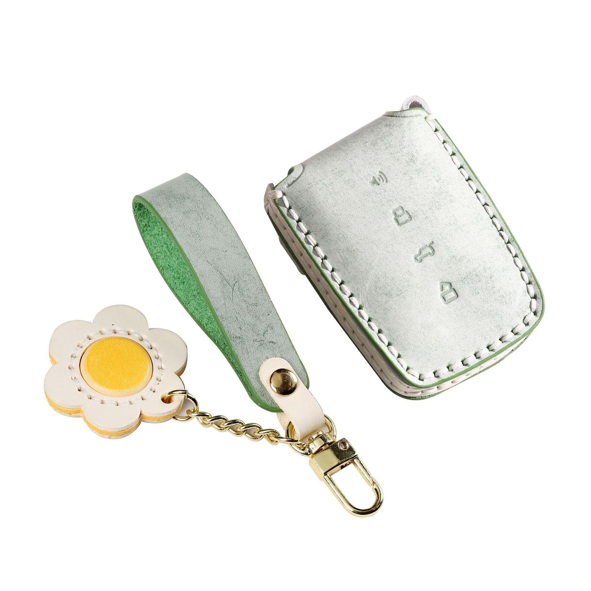 

Подходит для нового Tank 300 2022 года, комплект ключей 500, защитный чехол, кожаный, полностью закрытый, ручной работы, из коровьей кожи, с пряжкой, женский розовый