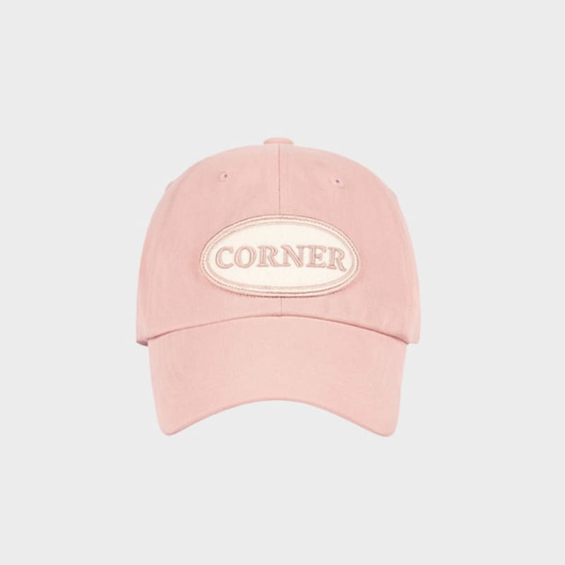 

ATCORNER Oval Weapon Ball Cap Pink AT5HEF005LP F