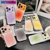 Halation Glitter Camera Window Phone Case For iPhone 17 16 15 14 13 12 Pro Max Glass Lens Protective Hard PC Back Cover