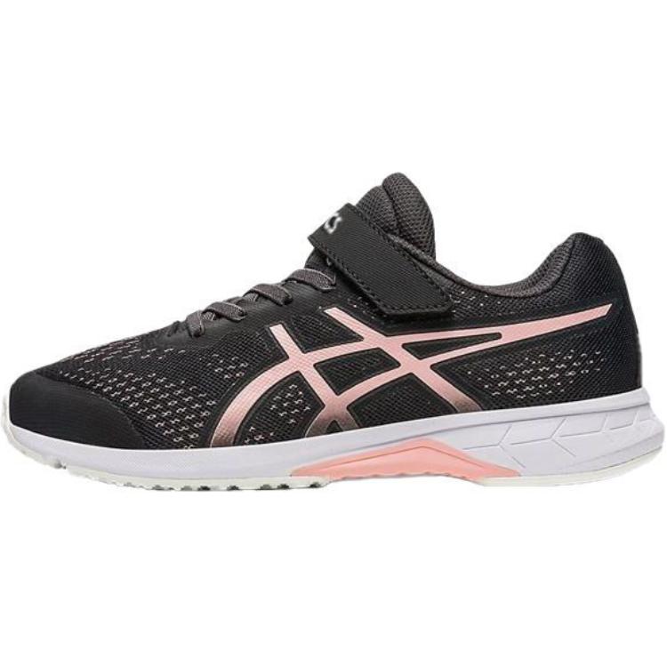 Asics Lazerbeam Rh Mg Comfortable Versatile Durable Breathable Low-Top Kids Running Shoes Kids sneaker Black 1154A155-002