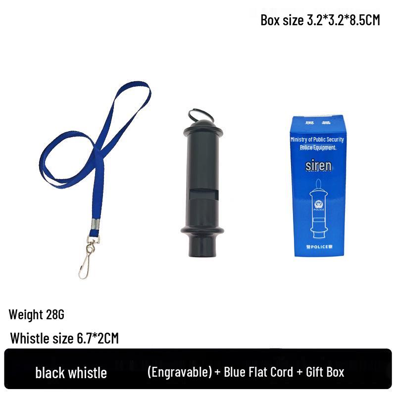 Coreless Metal Lifesaving Coach and Referee Whistle for Outdoor Survival and Training