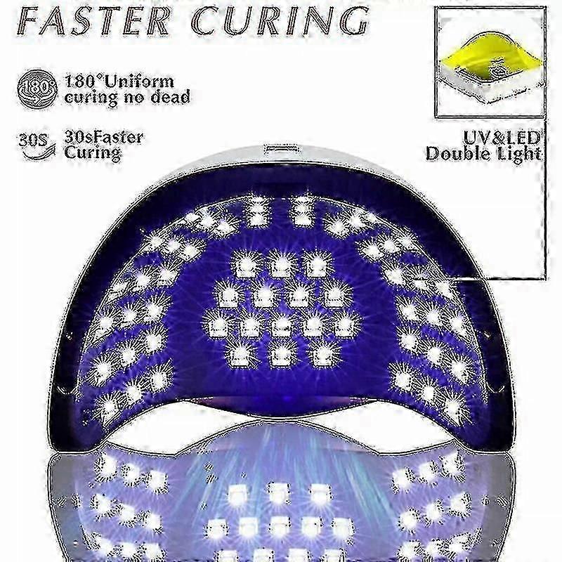 2025 280w UV LED Nail Lamp with Motion Sensing and Memory Function