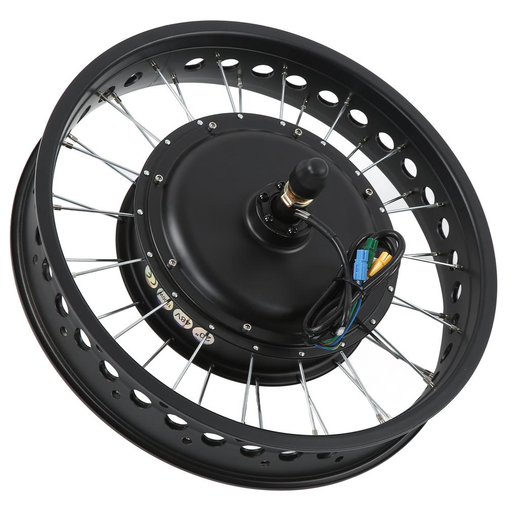 48V 1500W 20 Inch Electric Bike Fat Tire Rear Wheel Conversion Kit with LCD3 Meter KT 35A Controller
