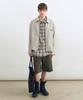 Insilence Hemp Zip-Up Jacket Ecru