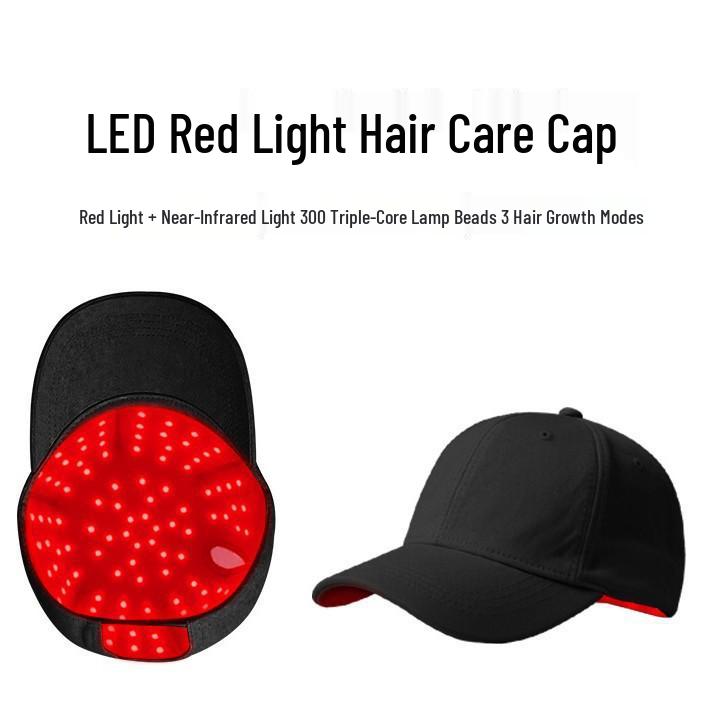 Dual-Band LED Red Light Helmet for Hair Growth and Scalp Nourishment