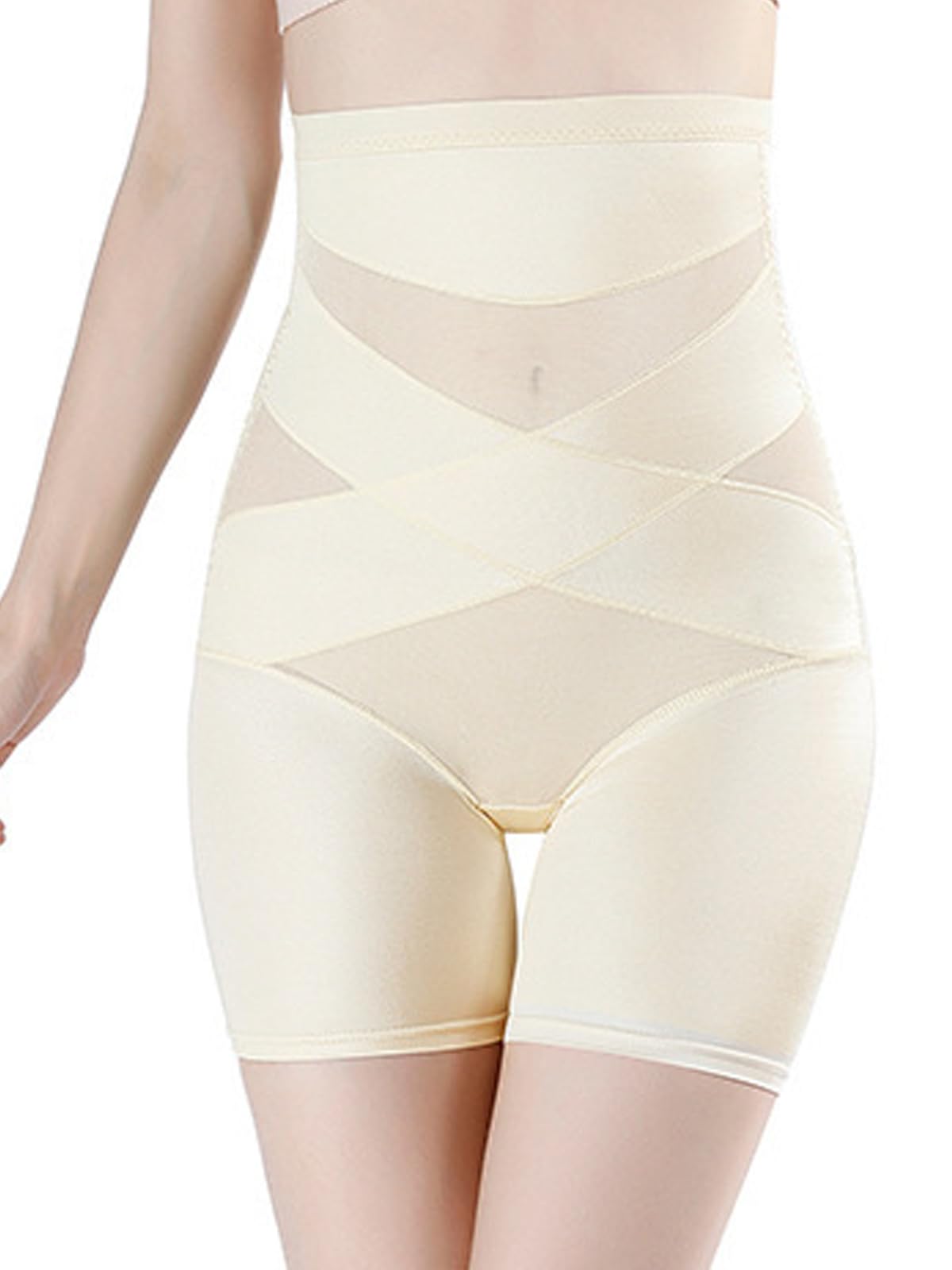 

MY CHARM Тазовый Тазовый Бедро Ягодицы Бедро Послеродовой Поза Растяжка XL С высокой талией Формирующее белье, Пояс, Компрессия, Коррекция, Подтяжка, Подтяжка, Утягивание, бежевый