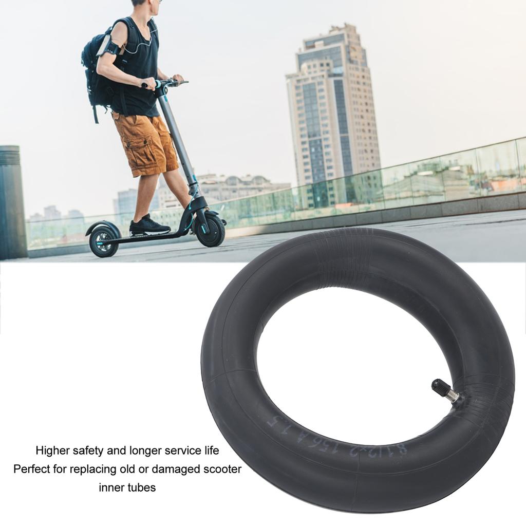 8,5 Inch 8.1/2x2 Scooter Binnenband met Ventiel Rubber Anti Slip Slijtvast Elektrische Scooter Binnenband voor Vervanging